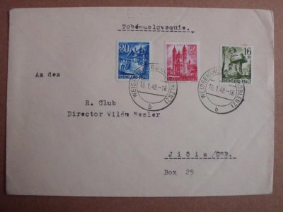 Německo 1948, Francouzská zóna Rheinland-Pfalz, do ČSR